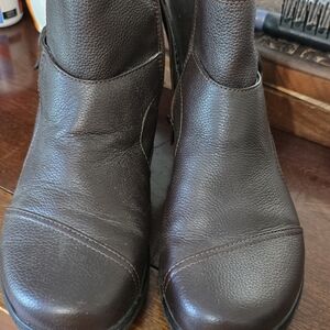 Clarks Brown Ankle Boots
